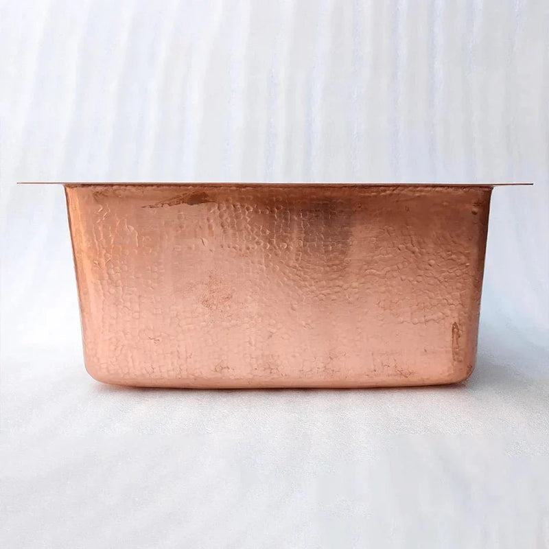 Unlacquered Brass Patina: A Year-by-Year Photo Timeline featuring Hammered Copper Kitchen Island Sink – Undermount