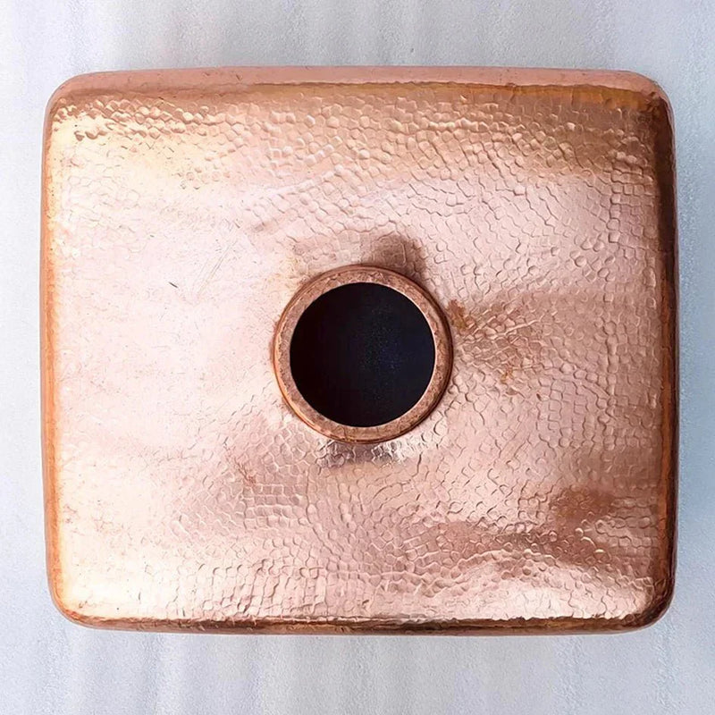 Unlacquered Brass Kitchen Ideas: 12 Real Homes That Got It Right featuring Hammered Copper Kitchen Island Sink – Undermount