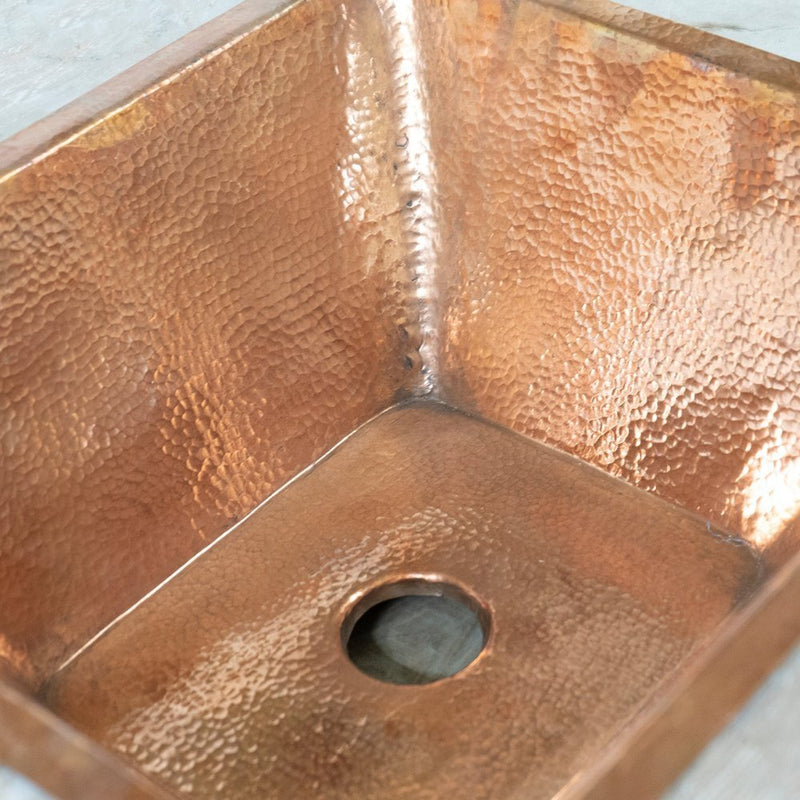 Kitchen Island Sink: Complete Guide Before You Buy featuring Handcrafted Undermount Hammered Copper Kitchen Sink
