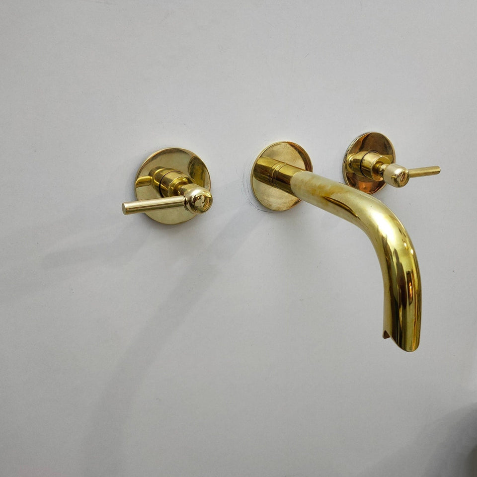 Bathroom Wall Mount Snake Faucet home decor accent for entryways, bathrooms, kitchens, shelves, and warm artisan interiors - view 1