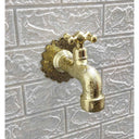 Single Hole Wall Mounted Faucet wall mount faucet for wall-mounted sink layouts, bathrooms, kitchens, and compact wash spaces - view 2