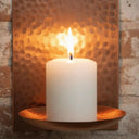 Handcrafted Copper Wall Candle Sconce – Moroccan Hammered Holder Home Decor detail view 3