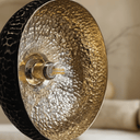 Hammered brass ceiling pendant – warm glow dome light for dining spaces – Brass For Homes