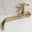 Handmade Brass Wall-Mount Faucet Wall Mount Faucets product photo