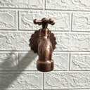 Handmade Brass Water-Tap - Copper finish Shower Systems detail view 3