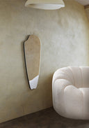 Jolene Mirror - Unlacquered Solid Brass Mirrors detail view 2