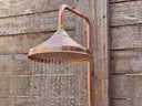 Unlacquered Solid copper shower, outdoor shower, outdoor shower Shower Systems detail view 5