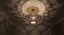 Moroccan brass scalloped openwork pendant light, handcrafted ceiling lamp – Brass For Homes
