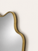 The Gate - Hand-Forged Solid Unlacquered Brass Mirror Mirrors detail view 5