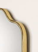 The Hamsa - Hand-Forged Solid Unlacquered Brass Mirror Mirrors detail view 4