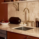 Unlacquered Brass Kitchen Faucet Kitchen Faucets detail view 3