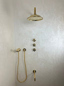 Unlacquered Brass Shower Set Shower Systems product photo