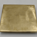 Unlacquered Brass Square Shower Head Shower Systems product photo