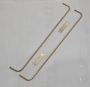 Unlacquered Brass Towel Rack home decor accent for entryways, bathrooms, kitchens, shelves, and warm artisan interiors - view 4