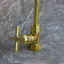 Unlacquered Brass Cold Water home decor accent for entryways, bathrooms, kitchens, shelves, and warm artisan interiors - view 5