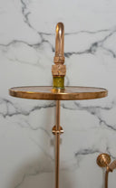 Handmade Copper Shower System – Luxury Rainfall Shower Fixture Shower Systems detail view 6