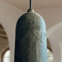 Verdigris Copper Cylinder Pendant – Long Patina Ceiling Light for Kitchens Pendant Lighting detail view 2